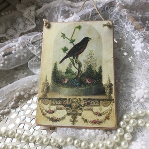 Frühlingsbote*1900*Ballerina Anhänger Harlekin Schmetterling Weihnachten Ewardian-Style Baumschmuck Grußkarte Geschenkanhänger Möbeldeco