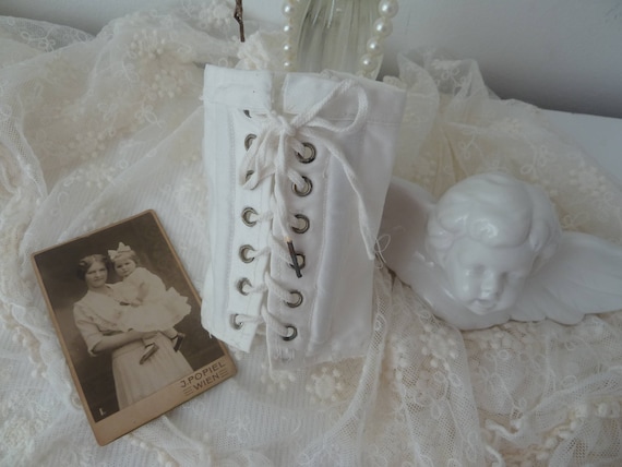 Antique Dolls Corset Edwardian Style Victorian Style Underwear Etsy
