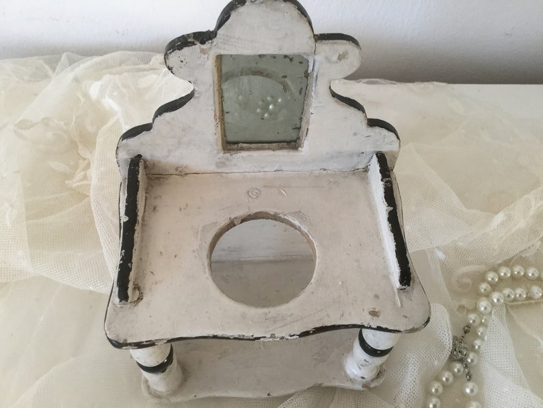 CoeursDeCaschel * Antique Lavabo with Mirror /& Wash Bowl Wash Cure Wash Commode Doll/'s House Doll/'s House Doll/'s House Doll/'s House Doll/'s House