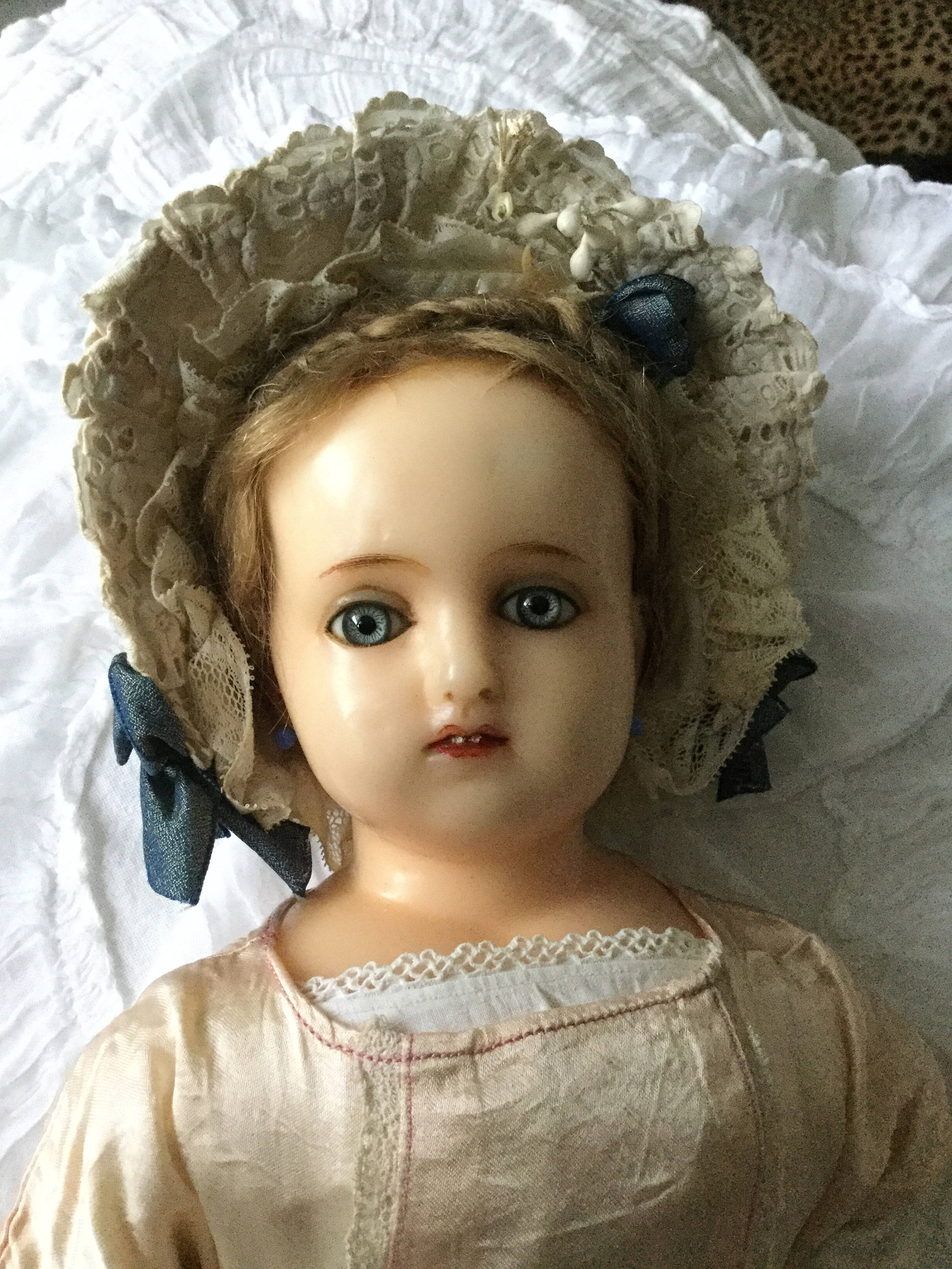 人気No.1 Antique German Wax Doll*sonneberger Staatsdamen*1890*artist コレクション