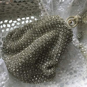 Antique Evening Bag Bag Art Deco Bag Titanic Style Edwardian Style Shabbyhic Vintage Style Vantinstag Birthday Wedding