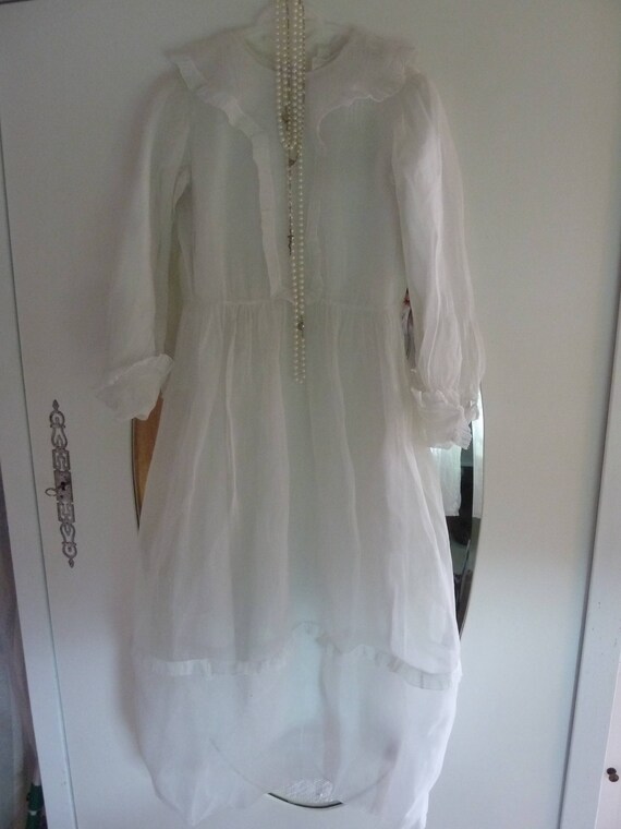 Traumhaft Schones Antik Kleid Kommunion Konfirmation 19 Jhdt Etsy