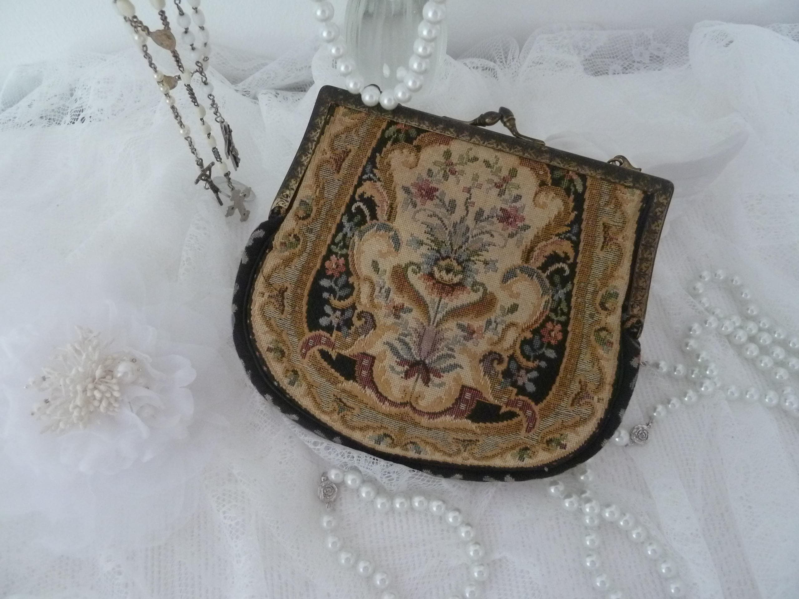 Petit point bag - Etsy 日本
