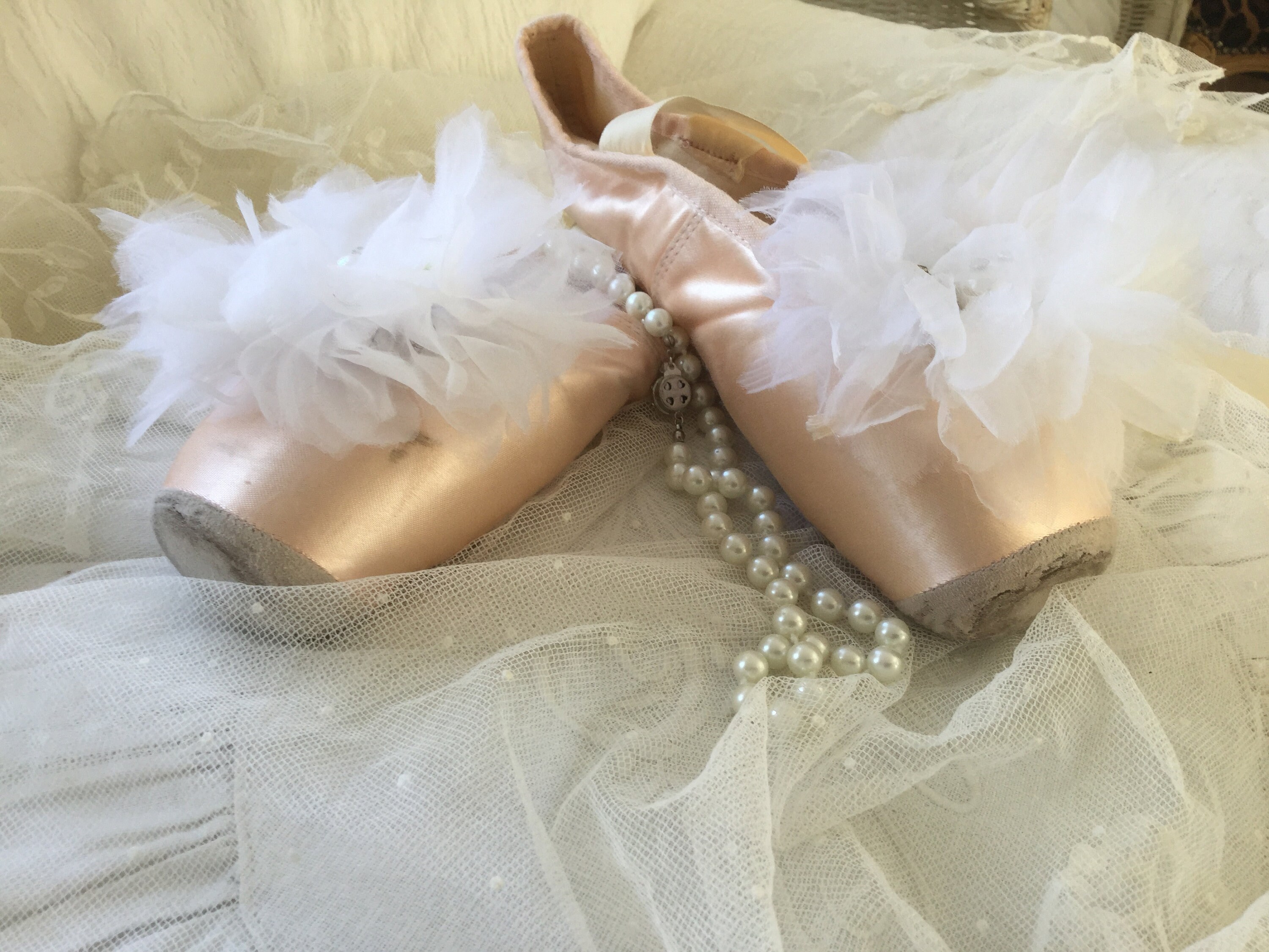 vintage ballet shoes