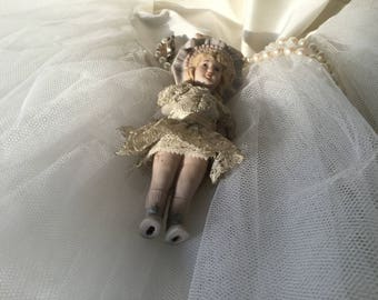 Vintage Tiny Bisque Doll Made in Japan - Etsy