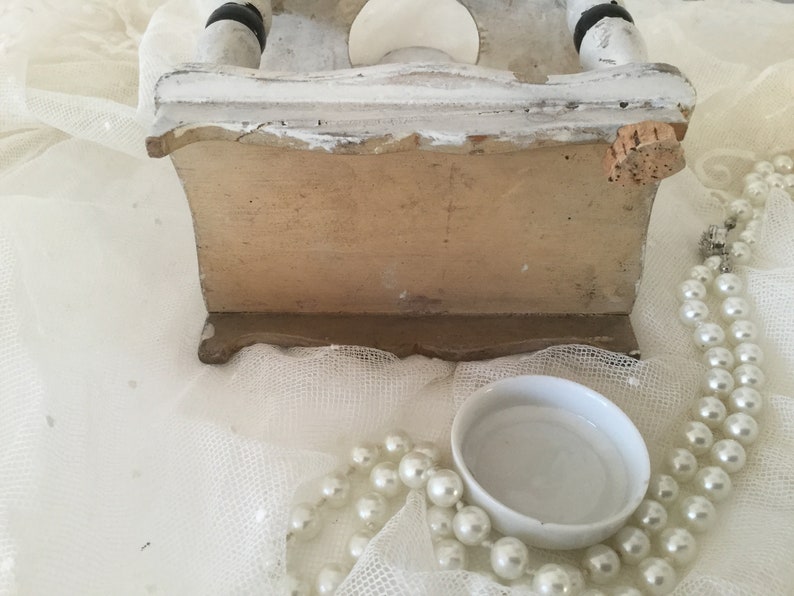 CoeursDeCaschel * Antique Lavabo with Mirror /& Wash Bowl Wash Cure Wash Commode Doll/'s House Doll/'s House Doll/'s House Doll/'s House Doll/'s House