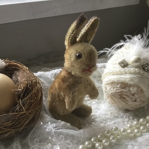 Rabbit doll rabbit teddy rabbit antique Steiff dollhouse*Easter1900*Easter*Nostalgia*Shabbychic*