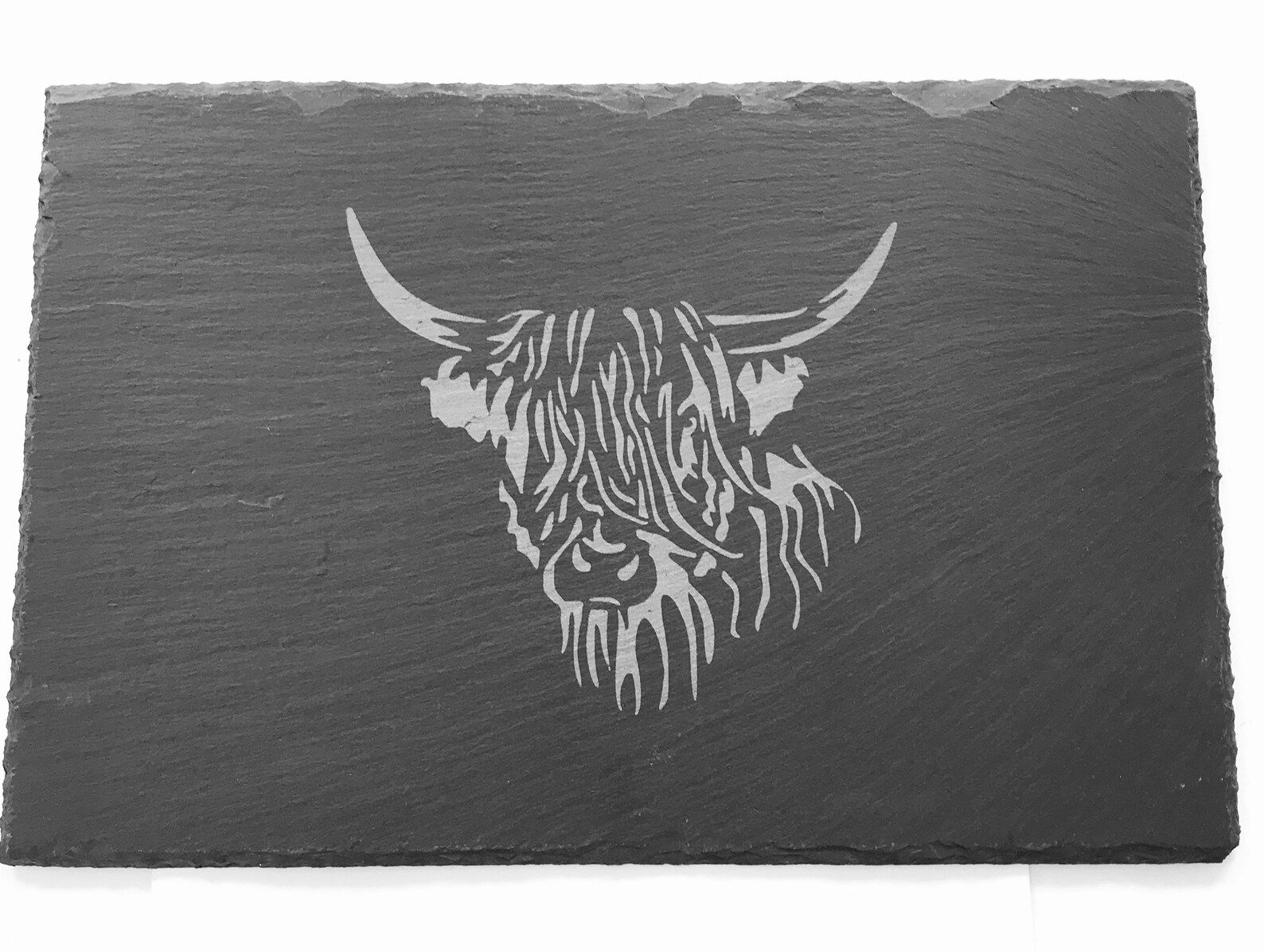 Highland Cow Engraved Slate Table Mats Pack of 2 30 X 20cm Etsy