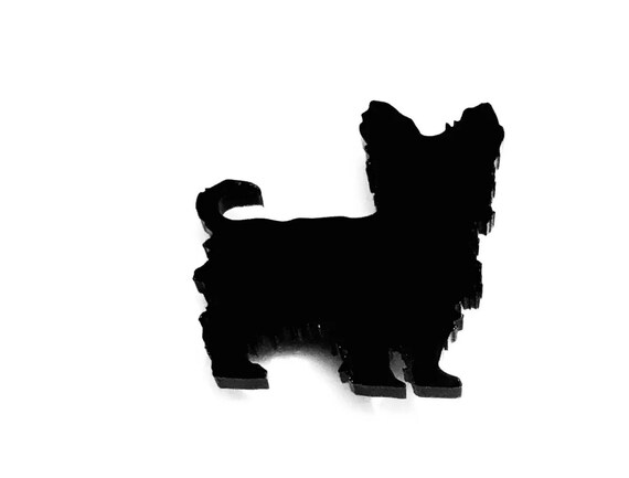 English Cocker Spaniel Show Dog Vintage Pin Badge Brass Tone Magnetic