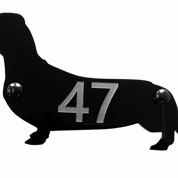 House Number Plaque Etsy