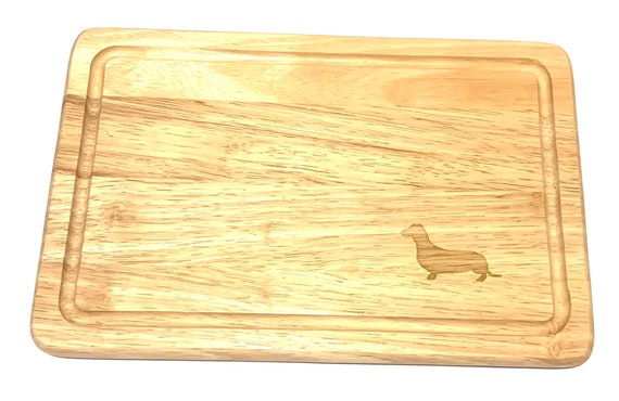 Dachshund Cutting Board - Wood Dachshund Cutting Board - Wood