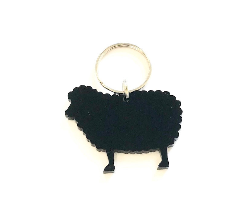 Novelty Sheep Keyring Keychain Bag Charm Gift Etsy