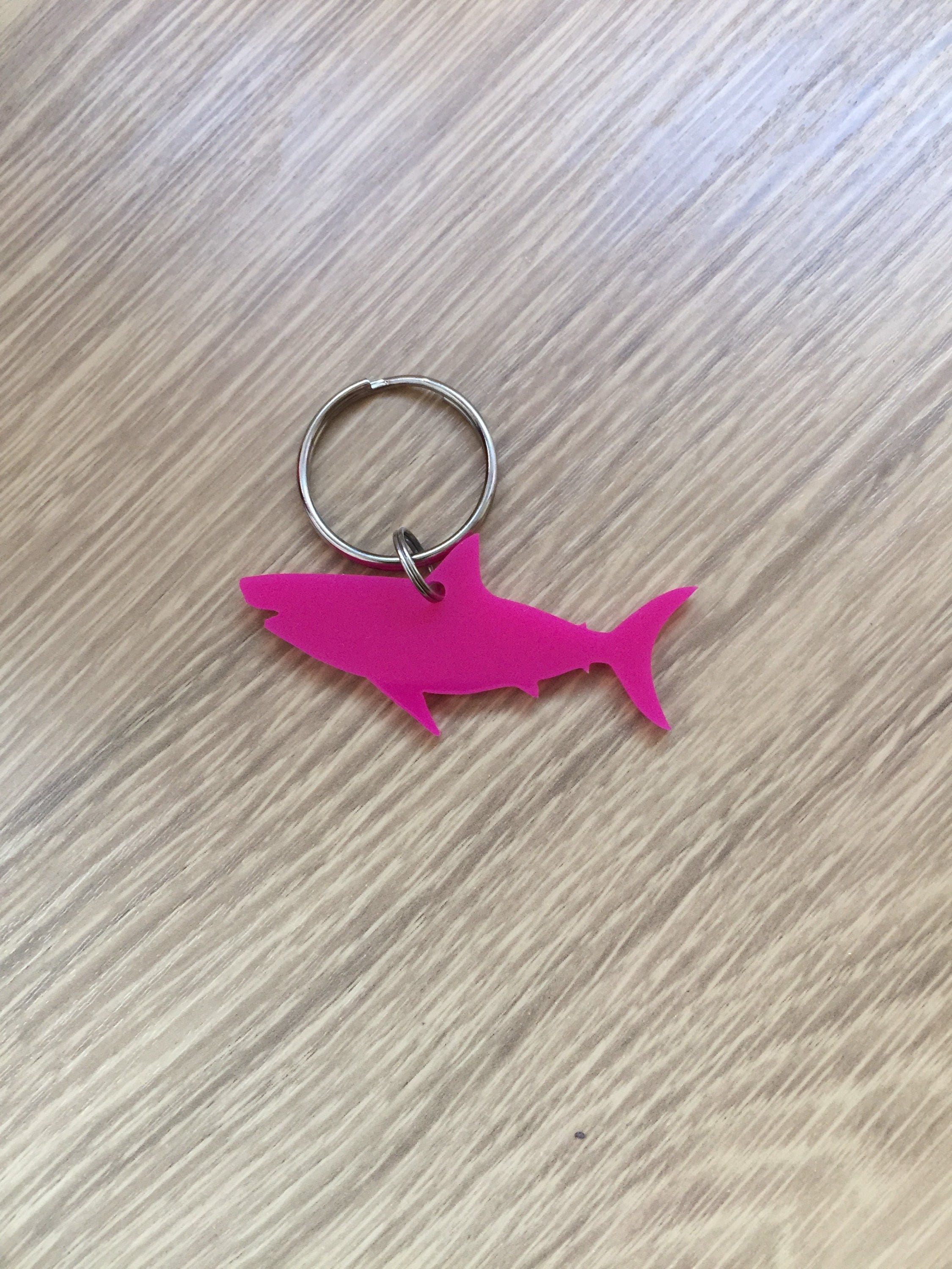 Shark Keyring Keychain Bag Charm Gift Etsy UK
