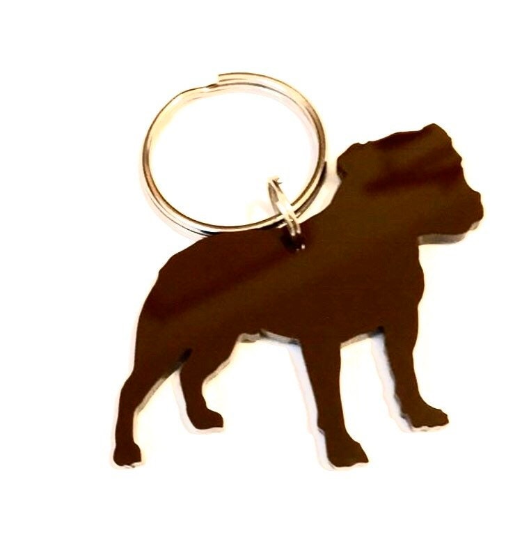 Theo The Staffie Dog Novelty Key Ring - Canine