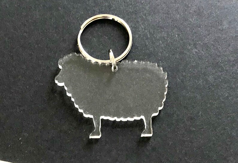 Novelty Sheep Keyring Keychain Bag Charm Gift Etsy