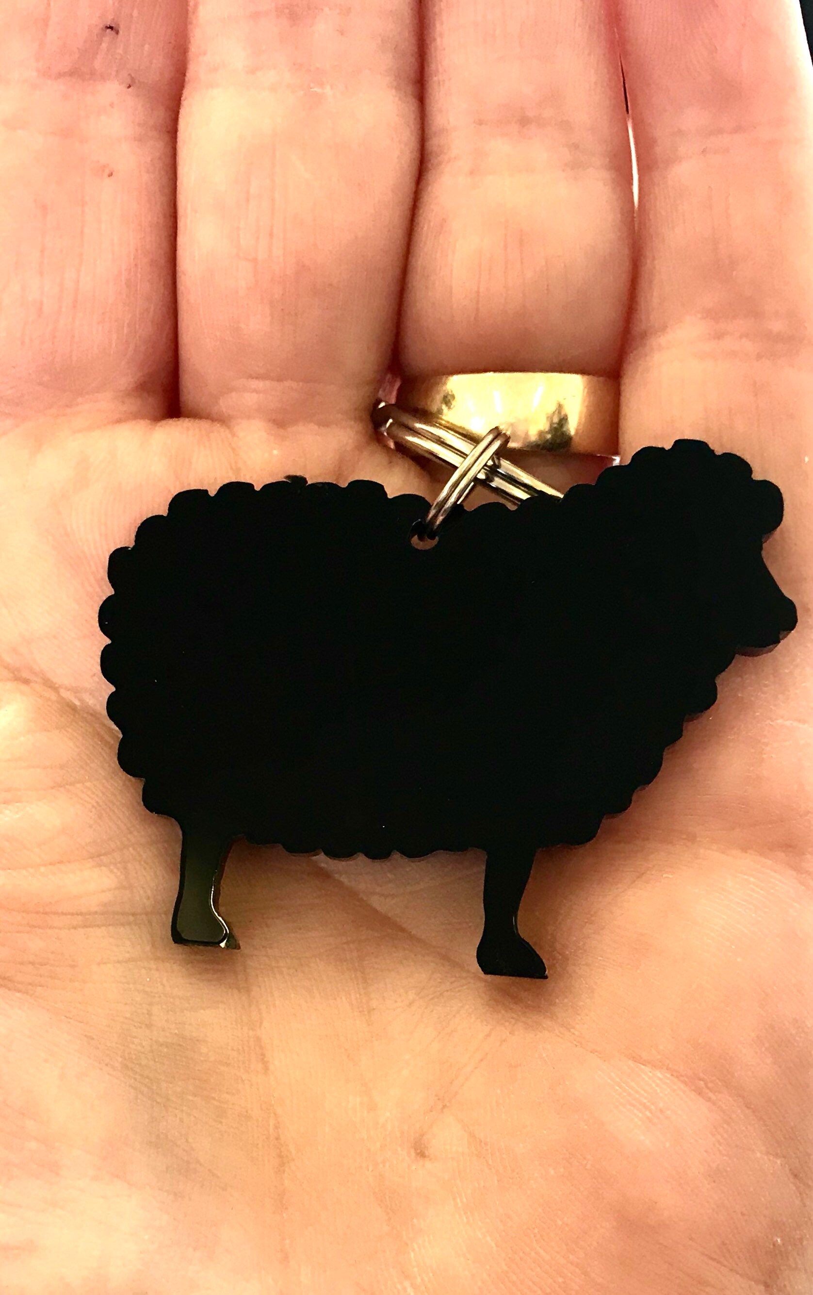 Novelty Sheep Keyring Keychain Bag Charm Gift Etsy