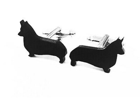 Corgi cufflinks cheap