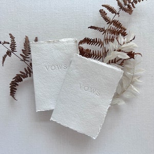 Wedding Blind Pressed Simple Vow Books
