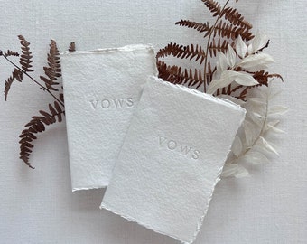 Wedding Blind Pressed Simple Vow Books