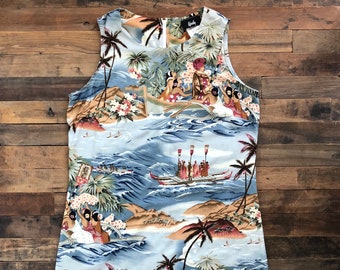 Vintage Hawaiian Novelty Sun Dress