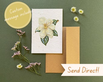 Plantable wildflower greeting card