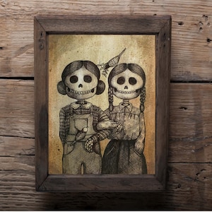 The Girls small unframed print