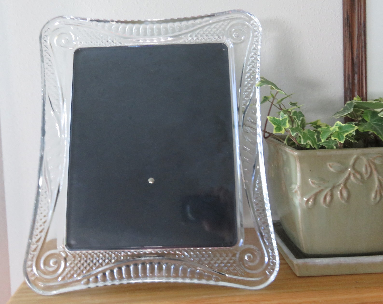 Waterford Crystal Seahorse Picture Frame 8 x 10 inches Etsy