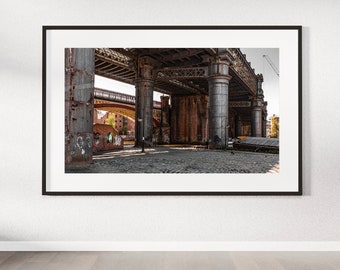 Castlefield Landscape Print - Manchester - Cityscape - House Decor - Architecture Print - Manchester Print - Wall Art - Home Decor