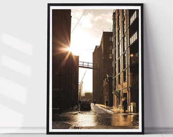 Ancoats Light & Shadows Print - Cityscape - House Decor - Architecture Print - Manchester Print - Wall Art - Home Decor