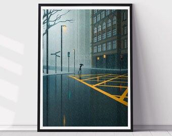 Downpour Illustration