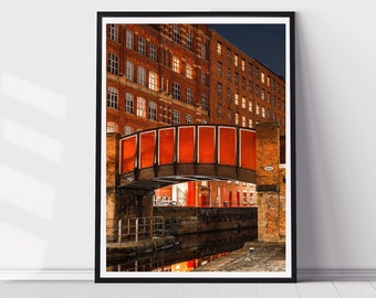 Ancoats Print - Manchester - Cityscape - House Decor - Architecture Print - Manchester Print - Wall Art - Home Decor