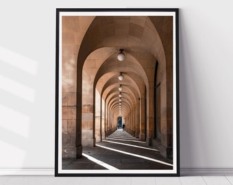 St Peter's Square Arches print - Cityscape - House Decor  - Manchester Print - Wall Art - Home Decor