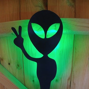 エイリアン UFO LED ウォールサイン