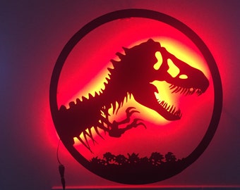 Jurassic Park-LED Wall Art