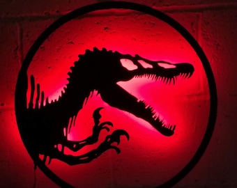 Jurassic Park-LED Wall Art