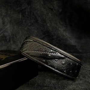 BESTIA &#39;&#39;Korona&#39;&#39; leather dog collar for small to giant dog breeds. S to XXL. Soft padded handmade
