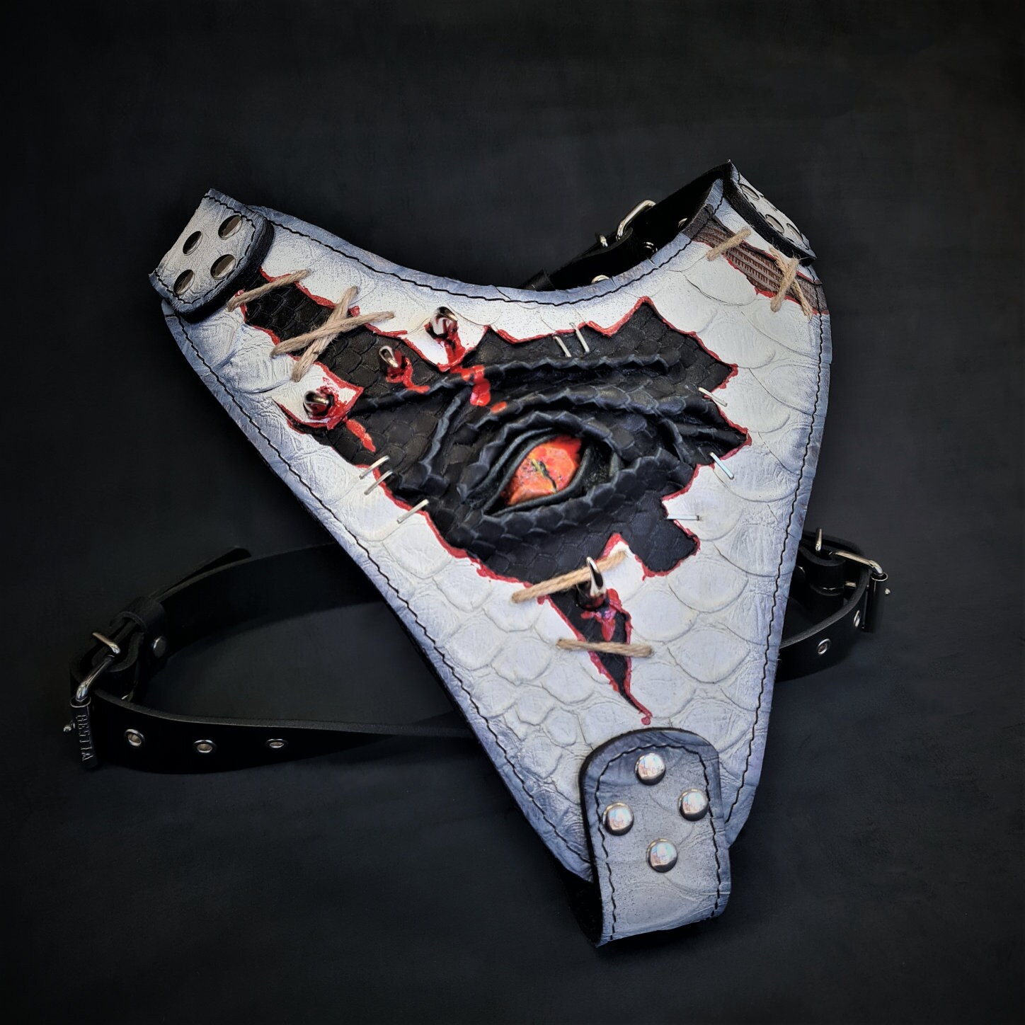 The “Dragon's Eye” Harness LIMITED! Unique design and quality. Handmade