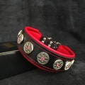 Rhinestone Rivet Leather Dog Collar – Handmade Padded Design product logo