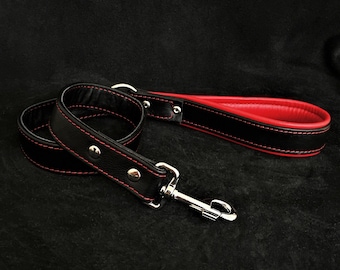 Bestia Dog Sport Hundeleine 'Dual Handle' – 1,5 M, Rosa, Mit Gepolsterten Griffen & Robustem Karabiner
