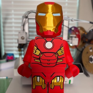 Iron Man Mark VII 16 Inch Figure | Large 3D Printed Marvel Superhero Display | Avengers Fan‑Made Collectible image 1
