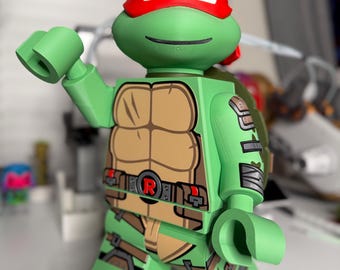 Raphael TMNT Figure 16 Inch | 3D Printed Display Collectible