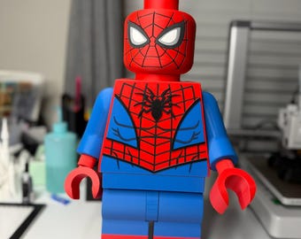 16 Inch Classic Spider‑Man Figure | Large 3D Printed Marvel Superhero Collectible | Spider‑Man Display Statue | Fan Art Gift