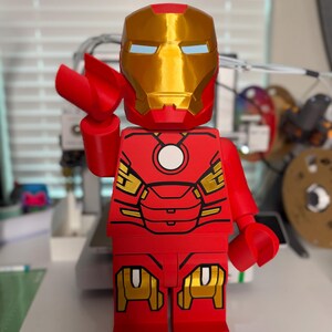 Iron Man Mark VII 16 Inch Figure | Large 3D Printed Marvel Superhero Display | Avengers Fan‑Made Collectible image 5