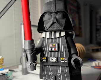 Large 16" Darth Vader 3D Printed Figure – Custom Star Wars Collectible