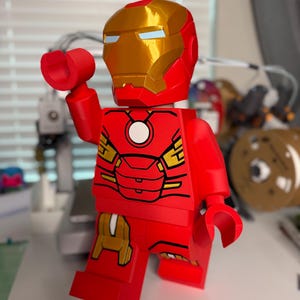 Iron Man Mark VII 16 Inch Figure | Large 3D Printed Marvel Superhero Display | Avengers Fan‑Made Collectible image 2