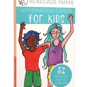 Kid's Affirmation Cards for Self Love and Confidence by The Renegade Mama
