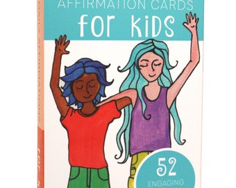 Kid's Affirmation Cards for Self Love and Confidence by The Renegade Mama