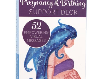 Pregnancy Support Deck Affirmation Cards for Birthing by Renegade Mama