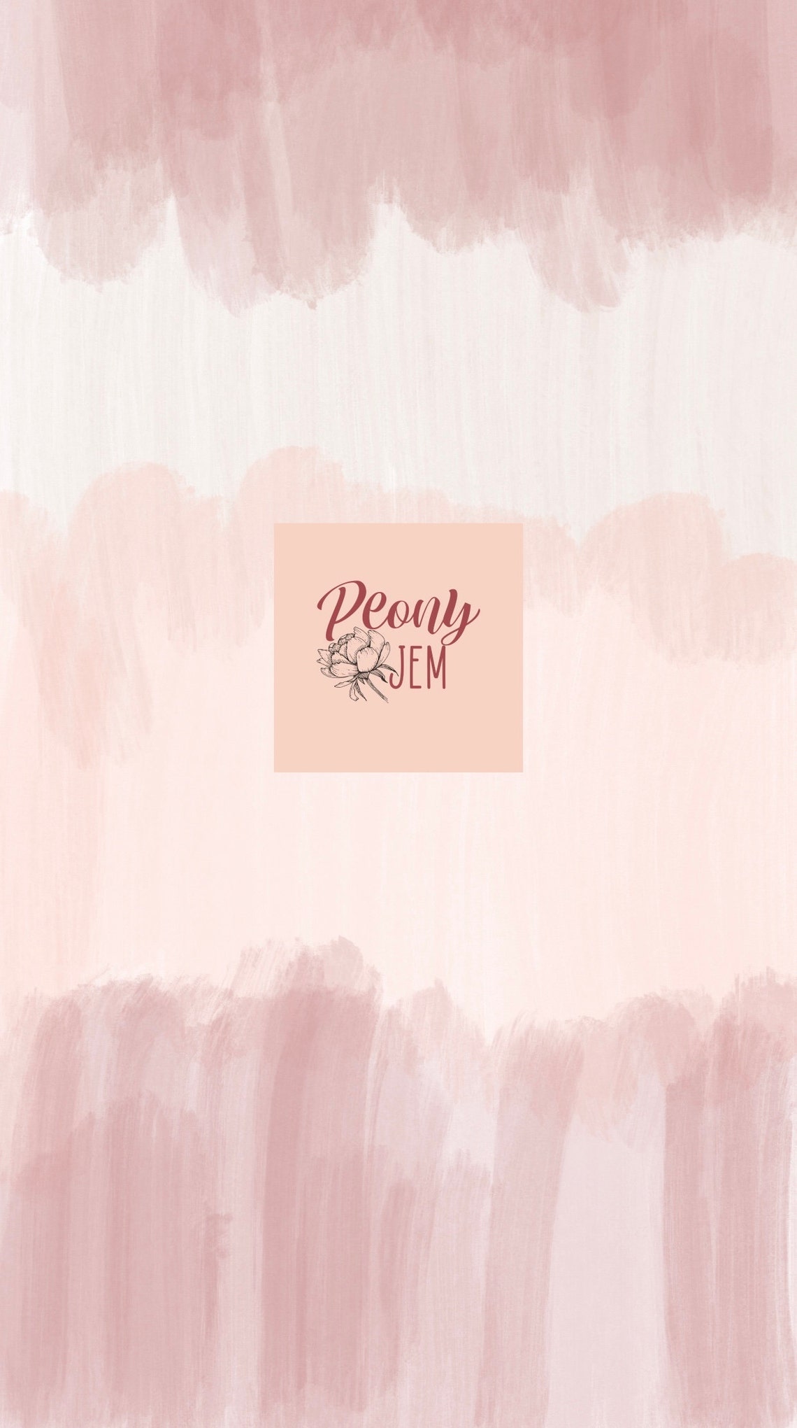 Mauve ombré // iPhone wallpaper // minimalistic aesthetic // Etsy