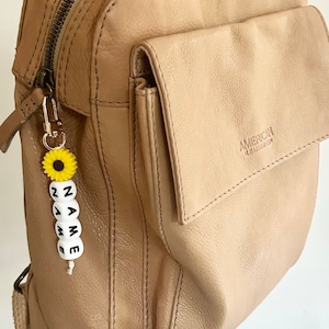 Personalized Keychain - Keychains with Name - Name Keychain - Backpack Tag - Beaded Keychain - Custom Name Keychain - Diaper Bag Tag